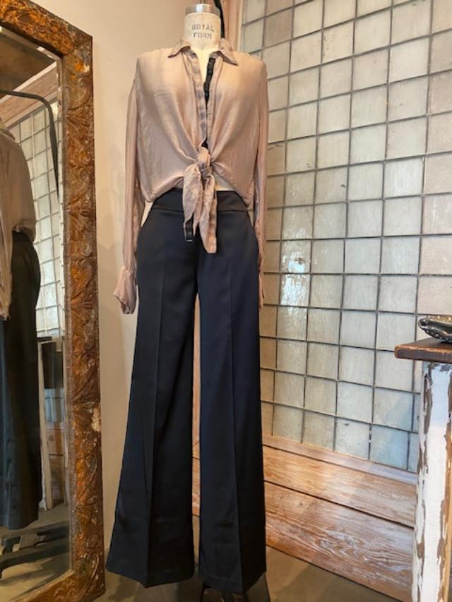 Avenue Montaigne Carla Satin Pants