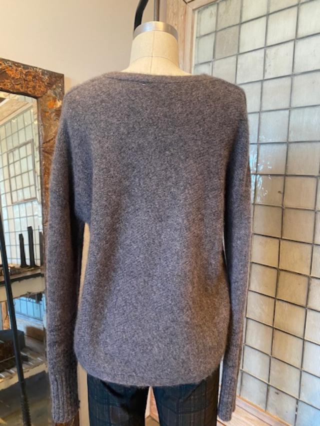 Paychi Guh Dreamy Two Tone Pullover Cashmere Sweater