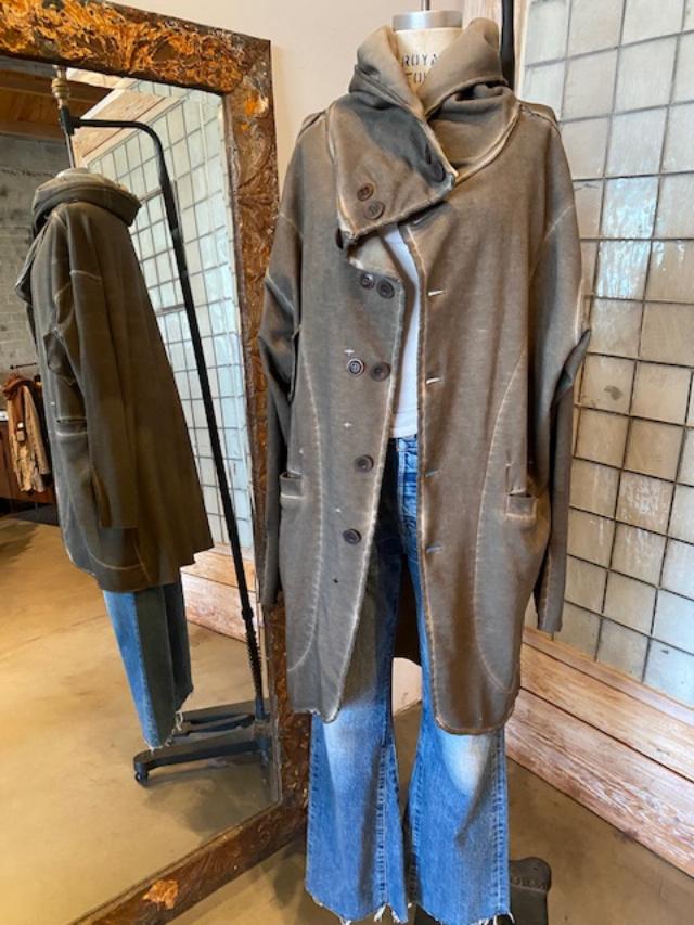 Umit Unal Hoodie Sweatshirt Coat