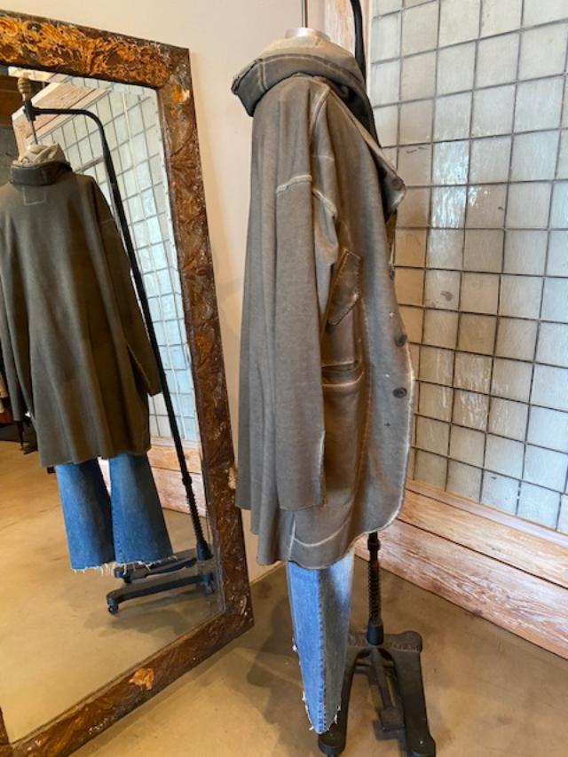 Umit Unal Hoodie Sweatshirt Coat