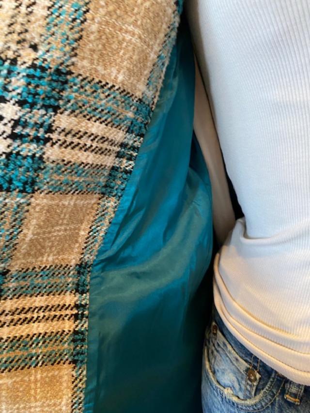 Umit Unal Plaid Wool Coat