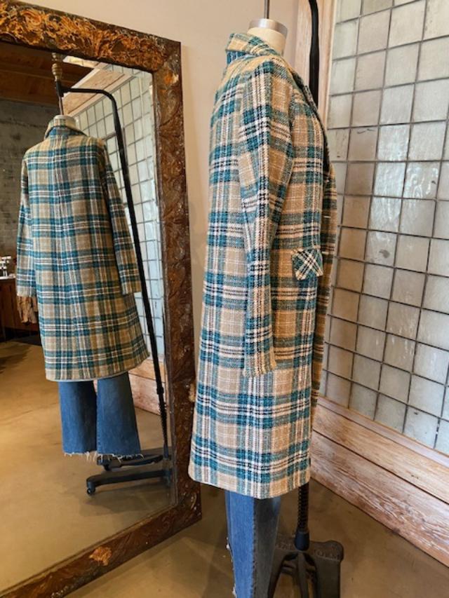 Umit Unal Plaid Wool Coat