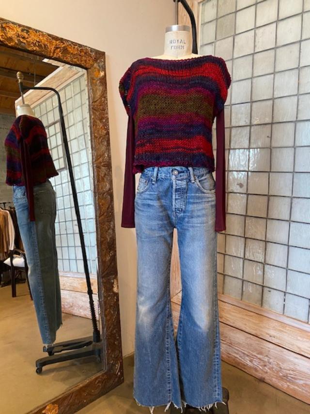 Umit Unal Sleeveless Stripe Sweater