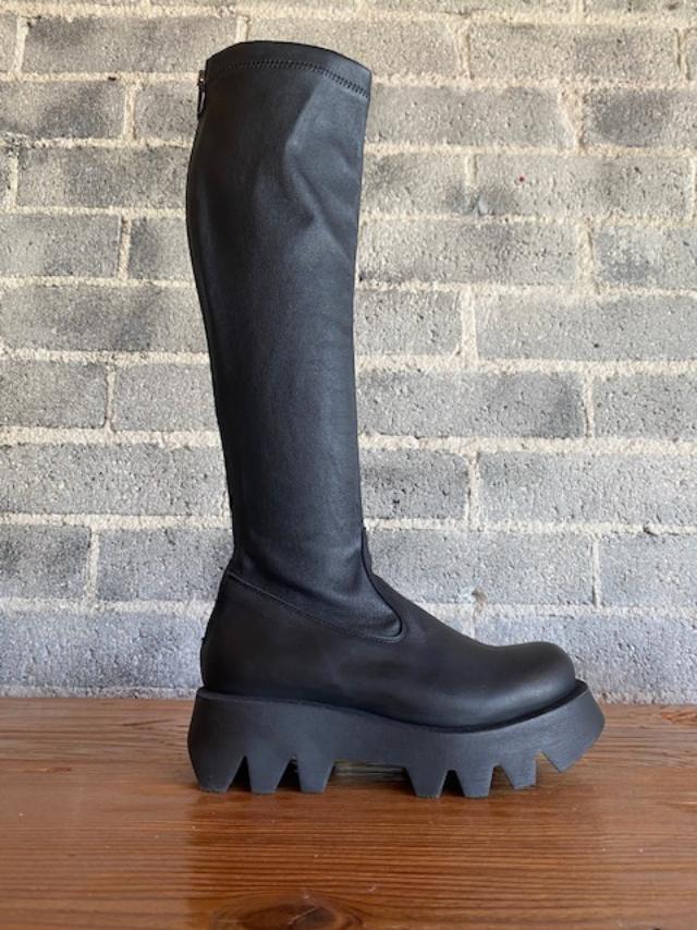 Lofina Tall Stretch Leather Boots