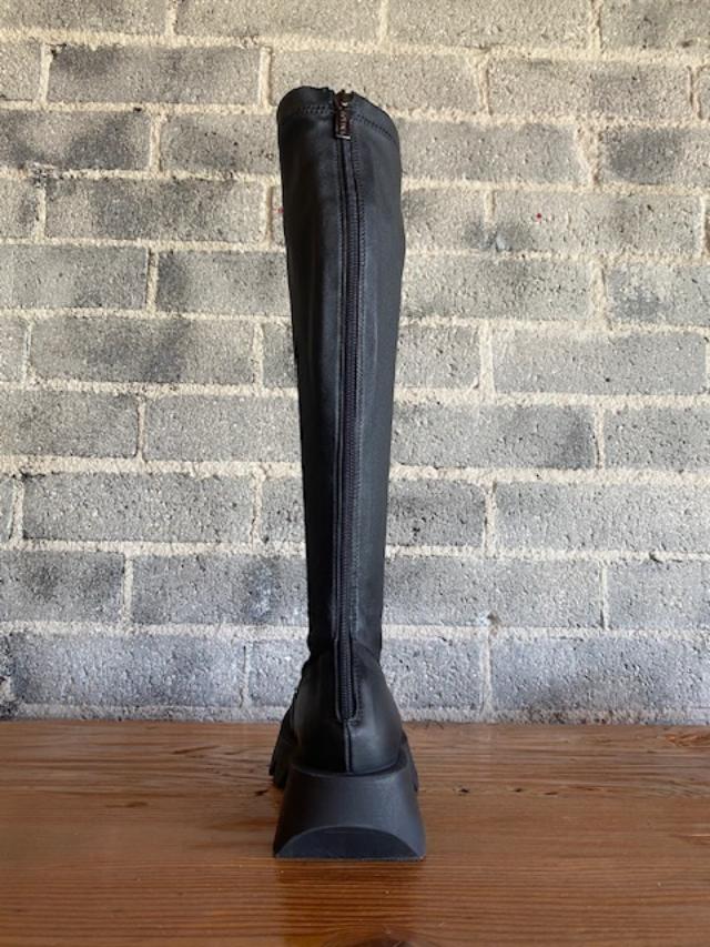 Lofina Tall Stretch Leather Boots