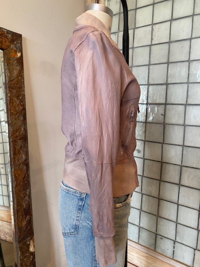 Marco Delli Leather Milano Bomber Jacket