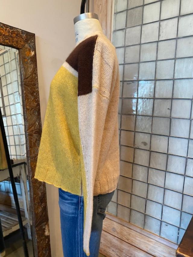 Paychi Guh Dreamy Colorblock Cashmere Sweater