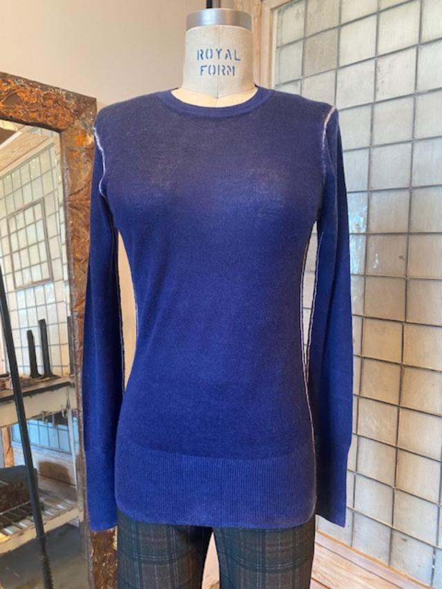 Paychi Guh Painted Cashmere Sweater