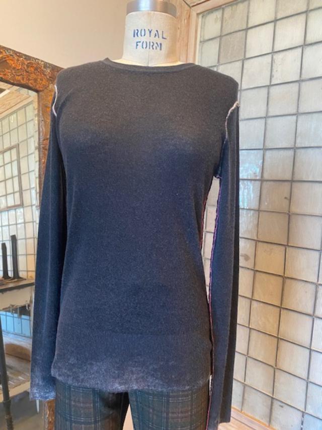 Paychi Guh Painted Cashmere Sweater