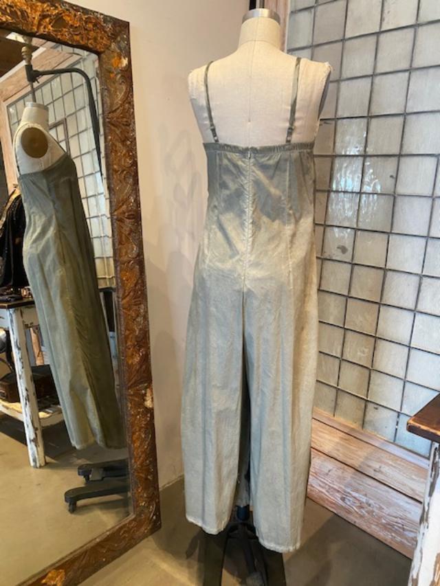 Sanctamuerte Silk Overlay Jumpsuit