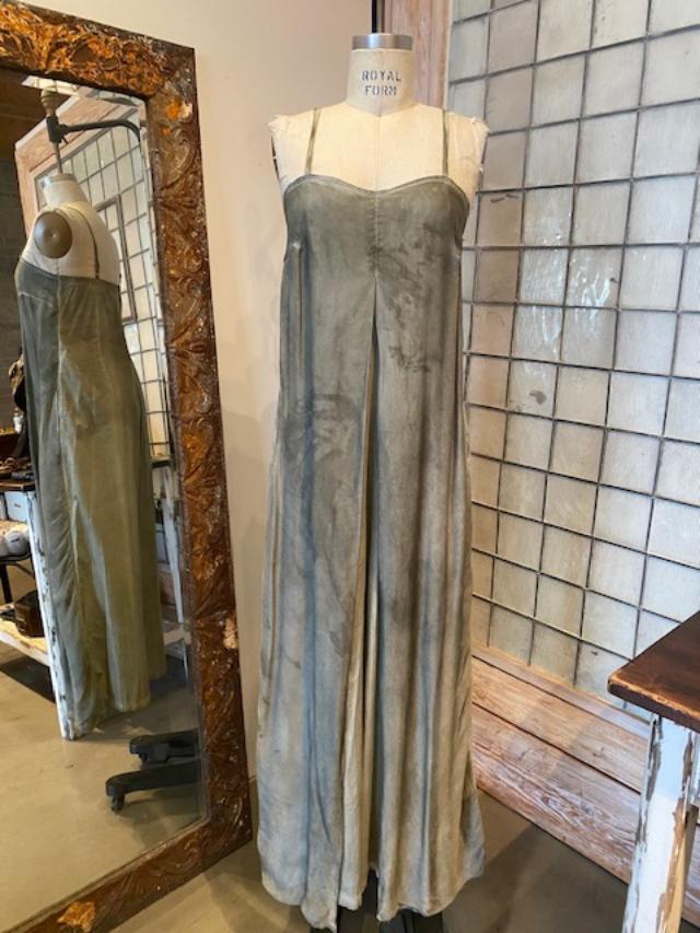 Sanctamuerte Silk Overlay Jumpsuit