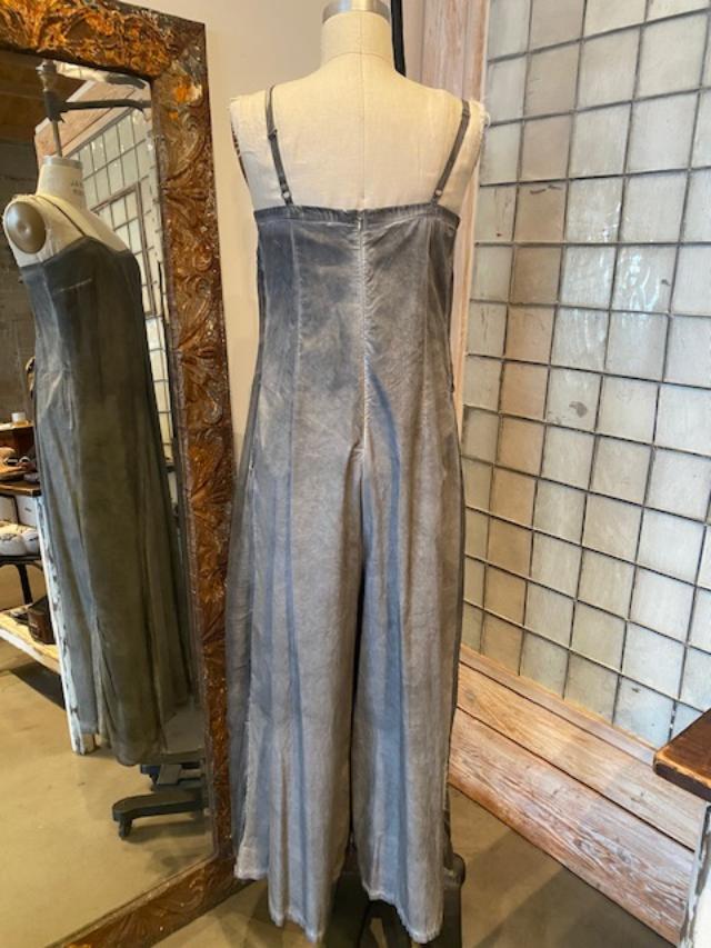 Sanctamuerte Silk Overlay Jumpsuit