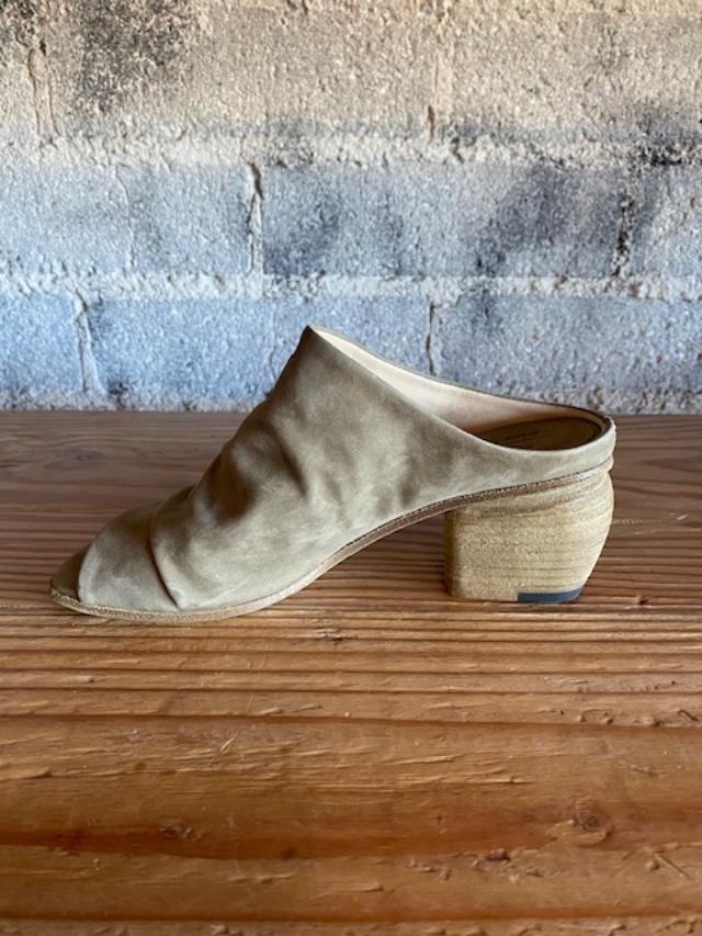 Shoto Block Heel Mule Sandal