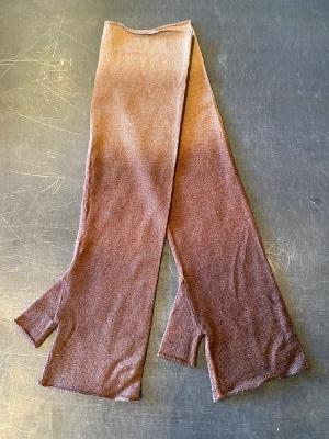 Parker Blue Cashmere Fingerless Toshani Gloves